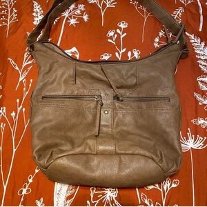 Elegant Brown Shoulder Bag